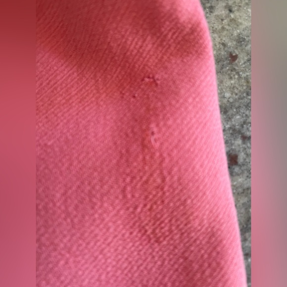 J. Crew Pink Double Cloth Wool  Trench Coat- Size 4 - Picture 9 of 16